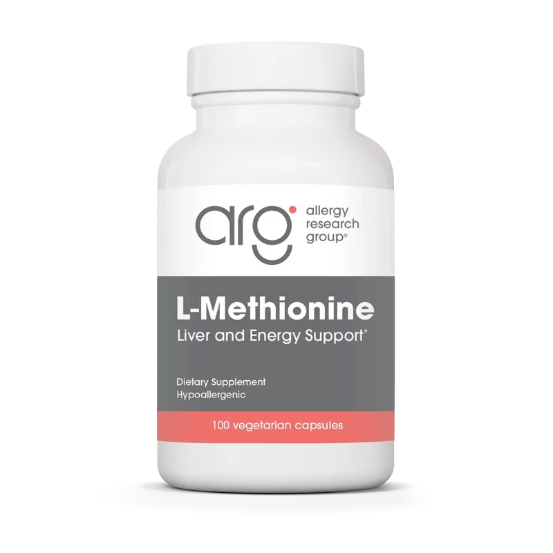 L-Methionine 500mg (100 Capsules) – Allergy Research Group.webp