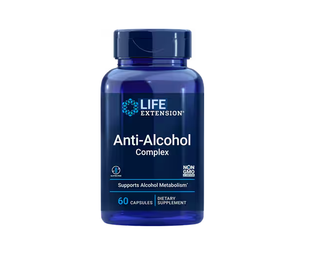 Anti-Alcohol Complex (60 caps) Life Extension