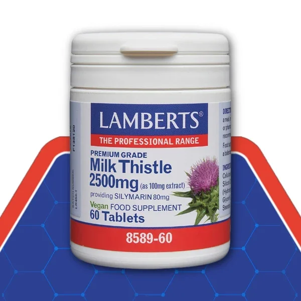 Milk Thistle 2500mg - 60 tabs - Lamberts.webp