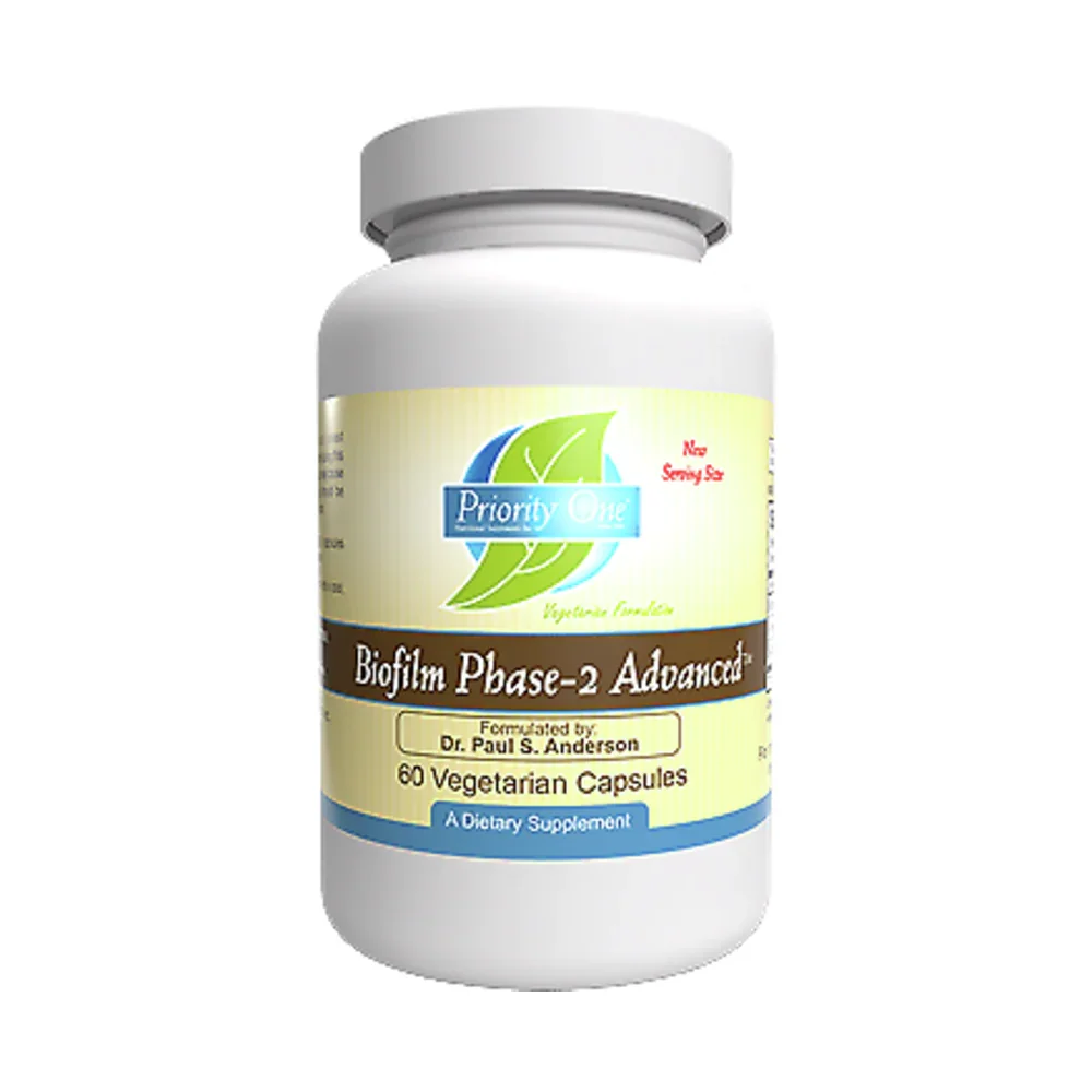 Biofilm Phase-2 Advanced, 60 vegcaps – Priority One Vitamins.webp