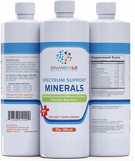 Spectrum Support Minerals, Part B, 946 ml – BrainChild Nutritionals 946ml.jpg