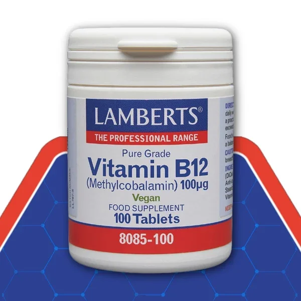 Vitamin B12 100µg - 100 Tablets - Lamberts
