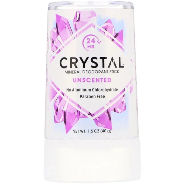 Mineral Deodorant Stick - Unscented - Crystal Body Deodorant.webp