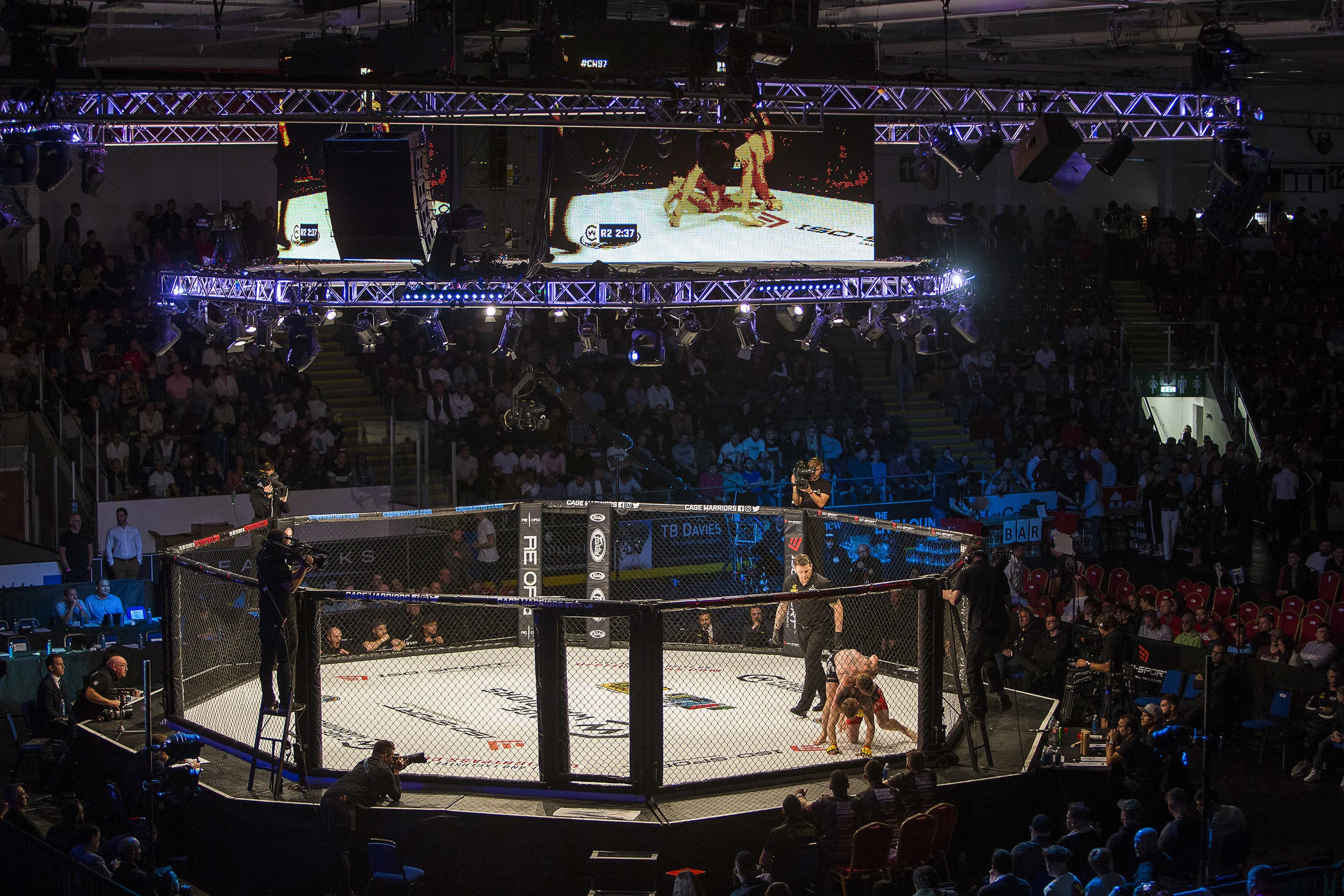 Cage Warriors 97 at Cardiff's Ice Arena Wales