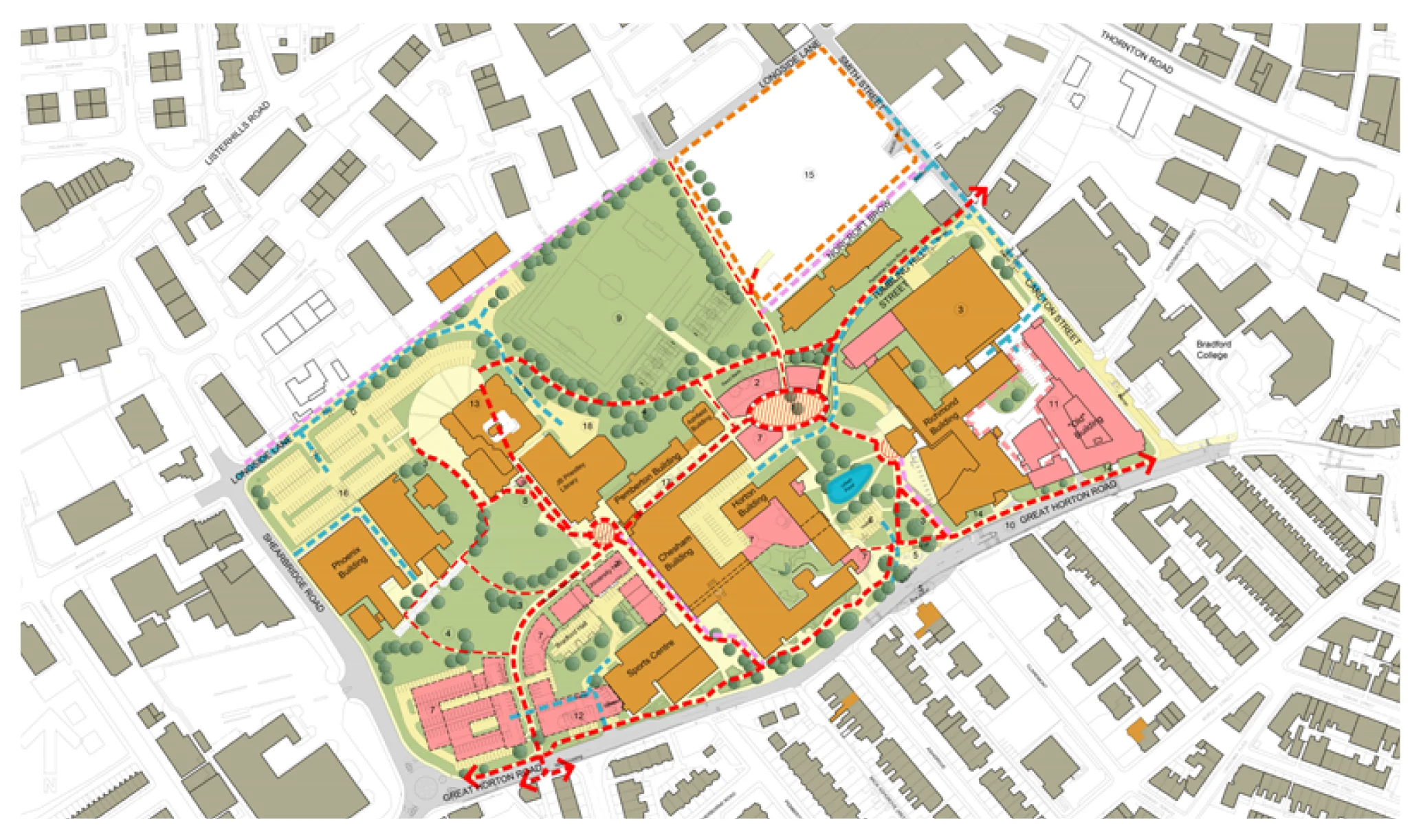 University of Bradfordford Materplan 2007
