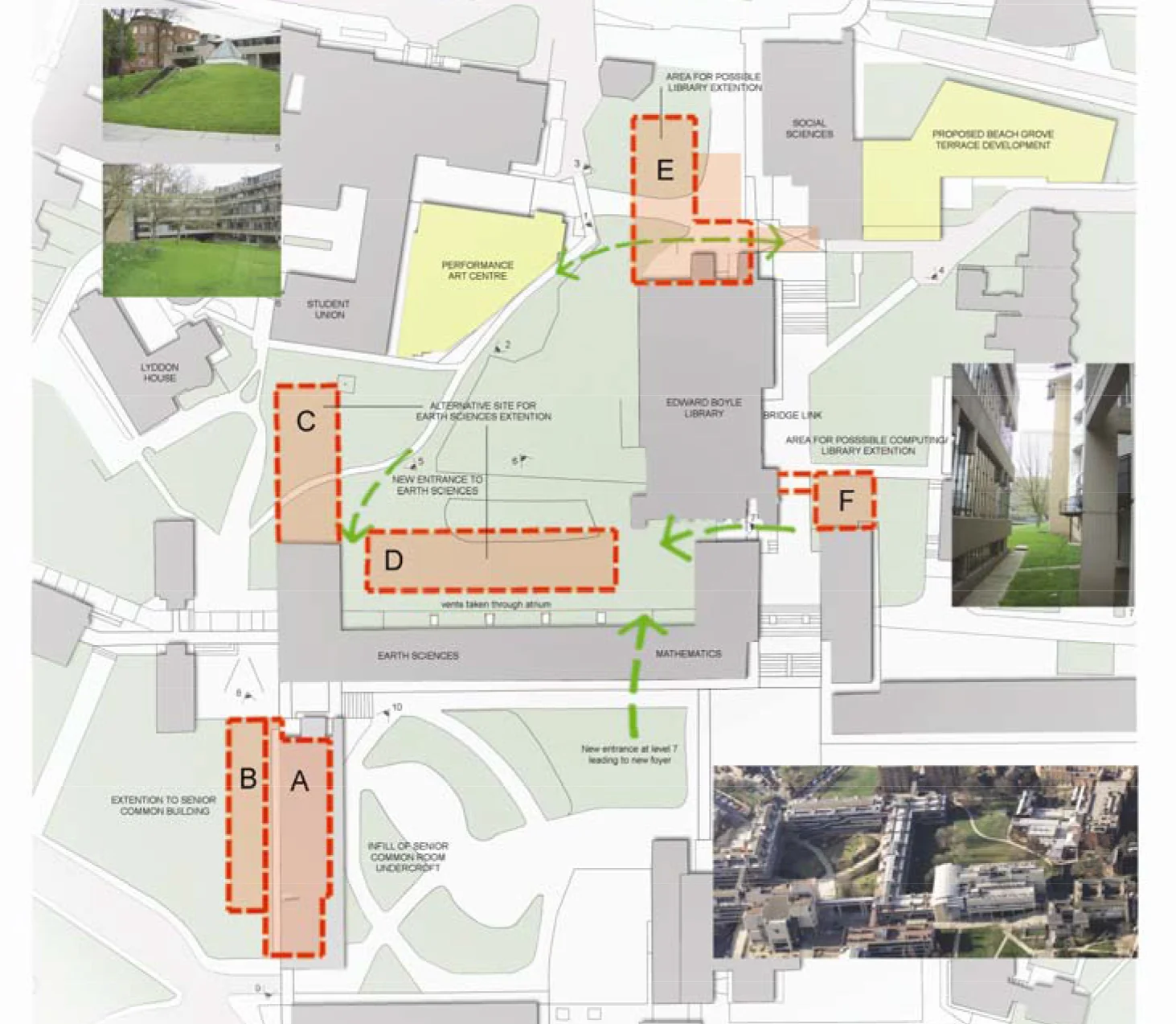 Central Campus Masterplan for the University of Leeds
