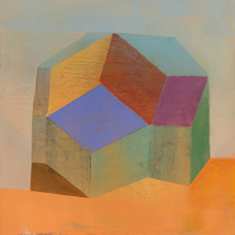 Tom Climent Hold Forth, 2015 oil on board 30.5x30.5cm