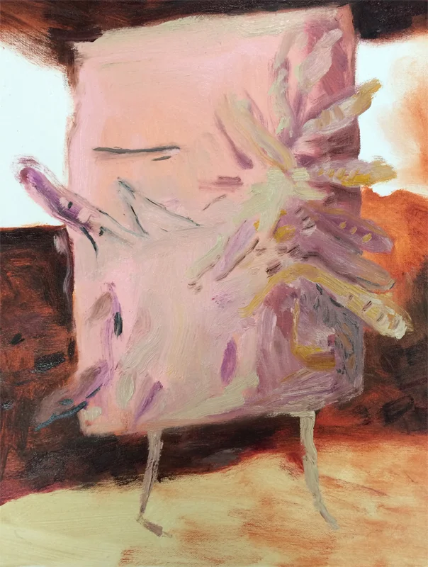 Alison Pilkington The Stranger , 2016 oil on canvas 30x25cm