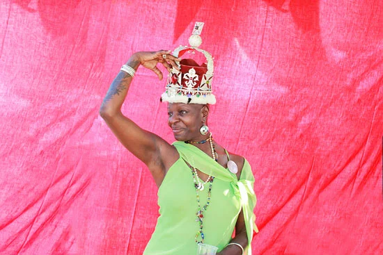 Maria Teresa Gavazzi If I Were The Queen , 2012 photographic portrait Art Car Boot Fair
