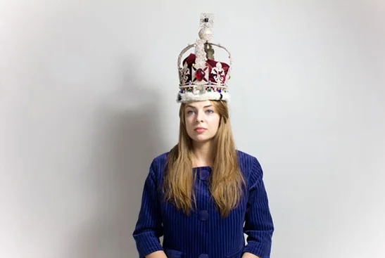 Maria Teresa Gavazzi If I Were The Queen , 2012 photographic portrait