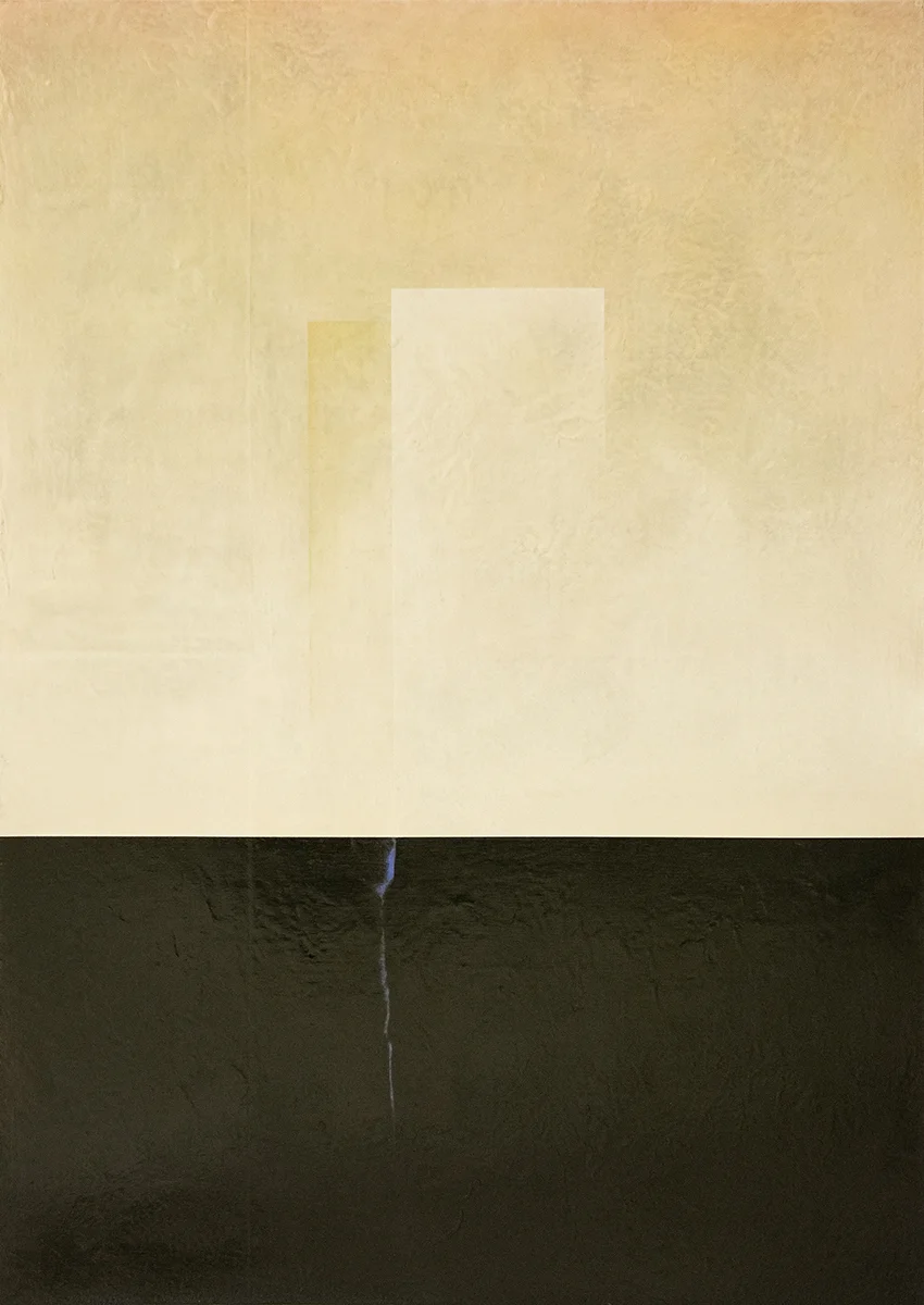 Mat Clum Edge of Innocence , 2014 oil on panel 112.5x79cm