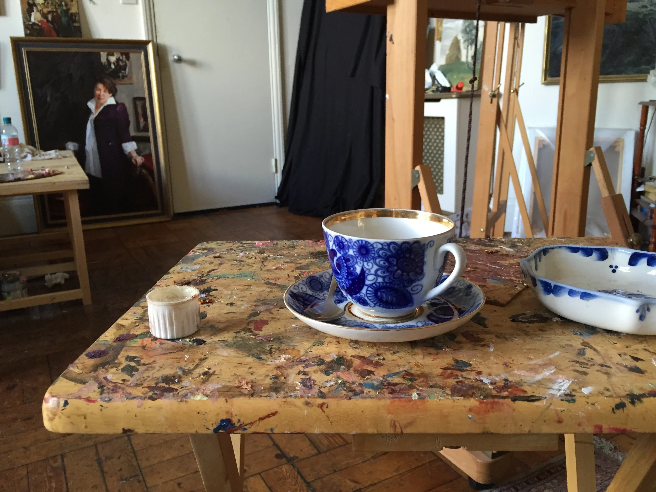 tea with Sergei Pavlenko & Tatiana Radko , London 2016
