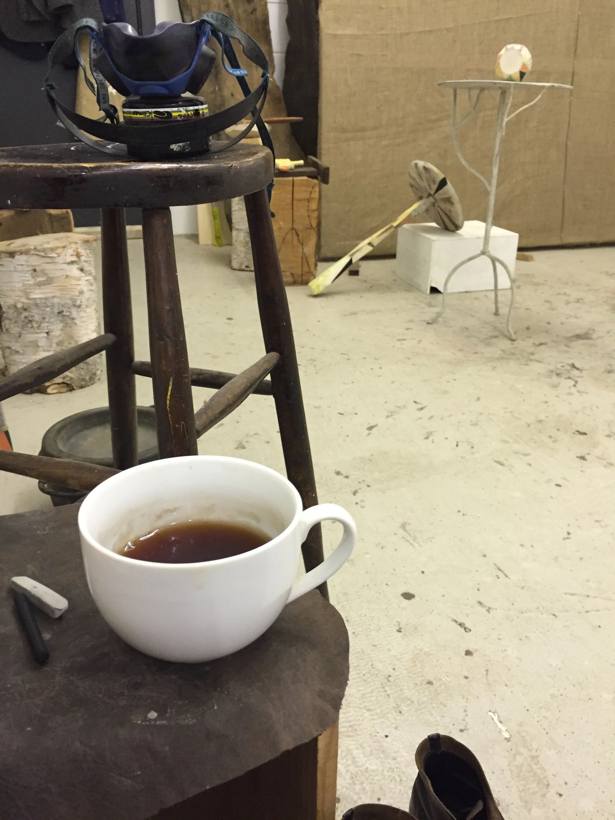 tea with Joel Tomlin , London 2015