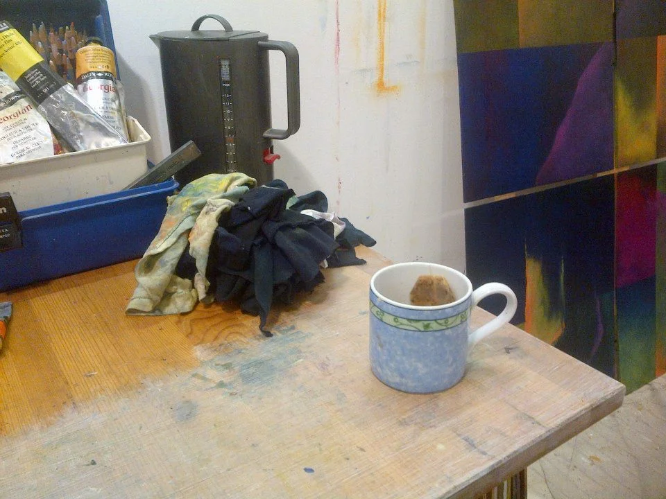 tea with Mat Clum , London 2014
