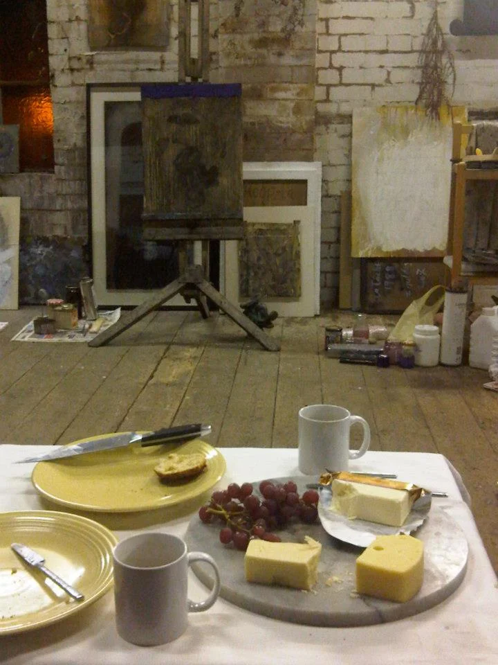 tea with Gordon Faulds, Somerset 2010