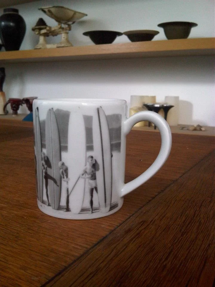 tea with Hadrian Pigott, Cornwall 2010