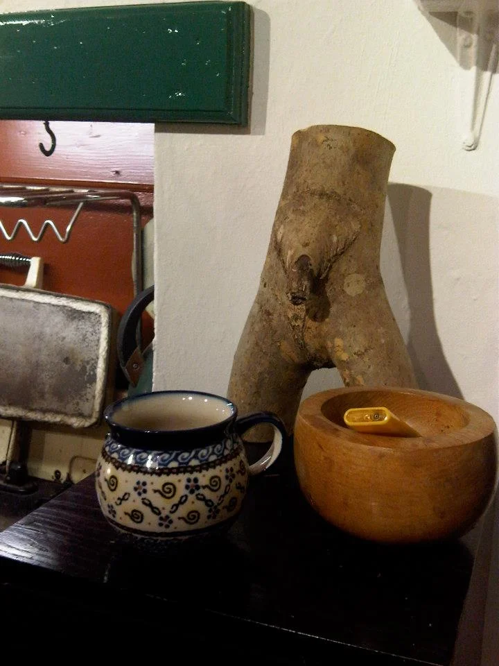 tea with Tim Shaw, Cornwall 2010