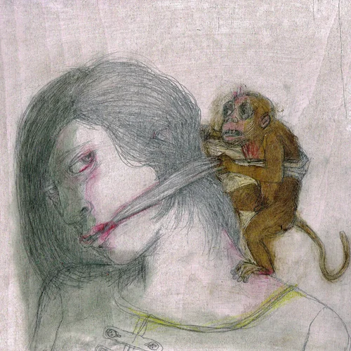 Marcelle Hanselaar DW60 , 2016 pencil & oil on board 27x30cm