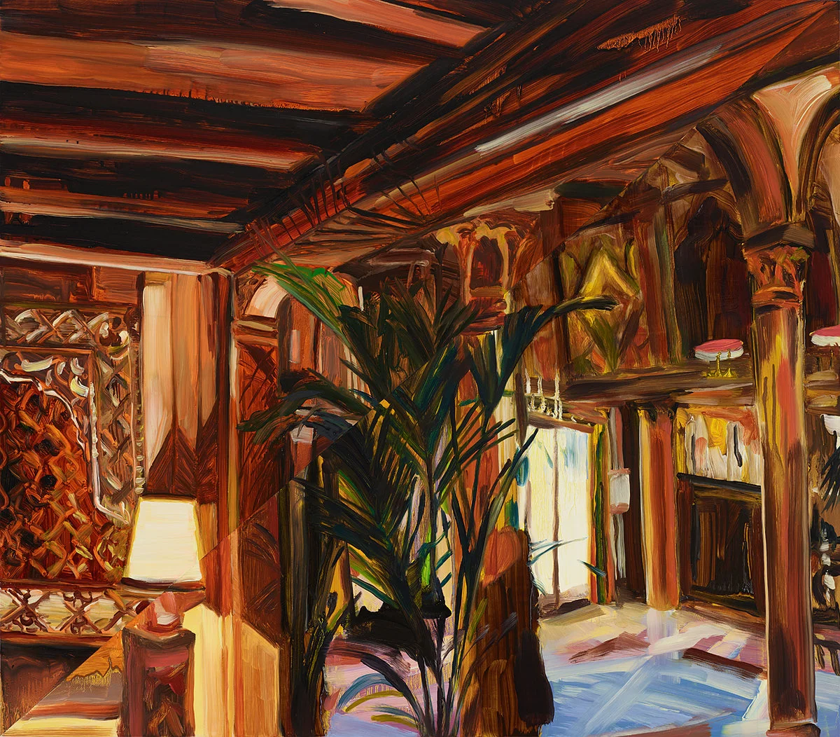 Anna Freeman Bentley Put Asunder , 2016 oil on board 70x80cm