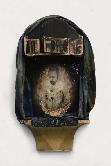 Samuel Bassett Personal Chapel (EDDY) , 2015 mixed media 80x40cm 