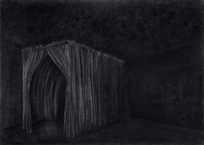Laura J Adams Mindscape , 2016 chalk and charcoal animation edition of 3