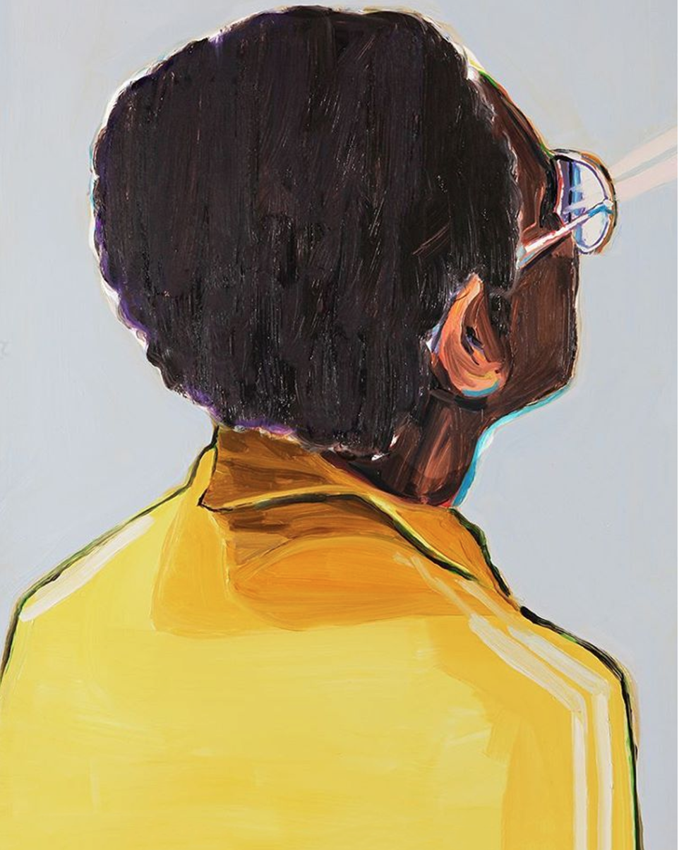 Ian Healy The Miracle , 2016 oil on paper, 62.5x50cm 
