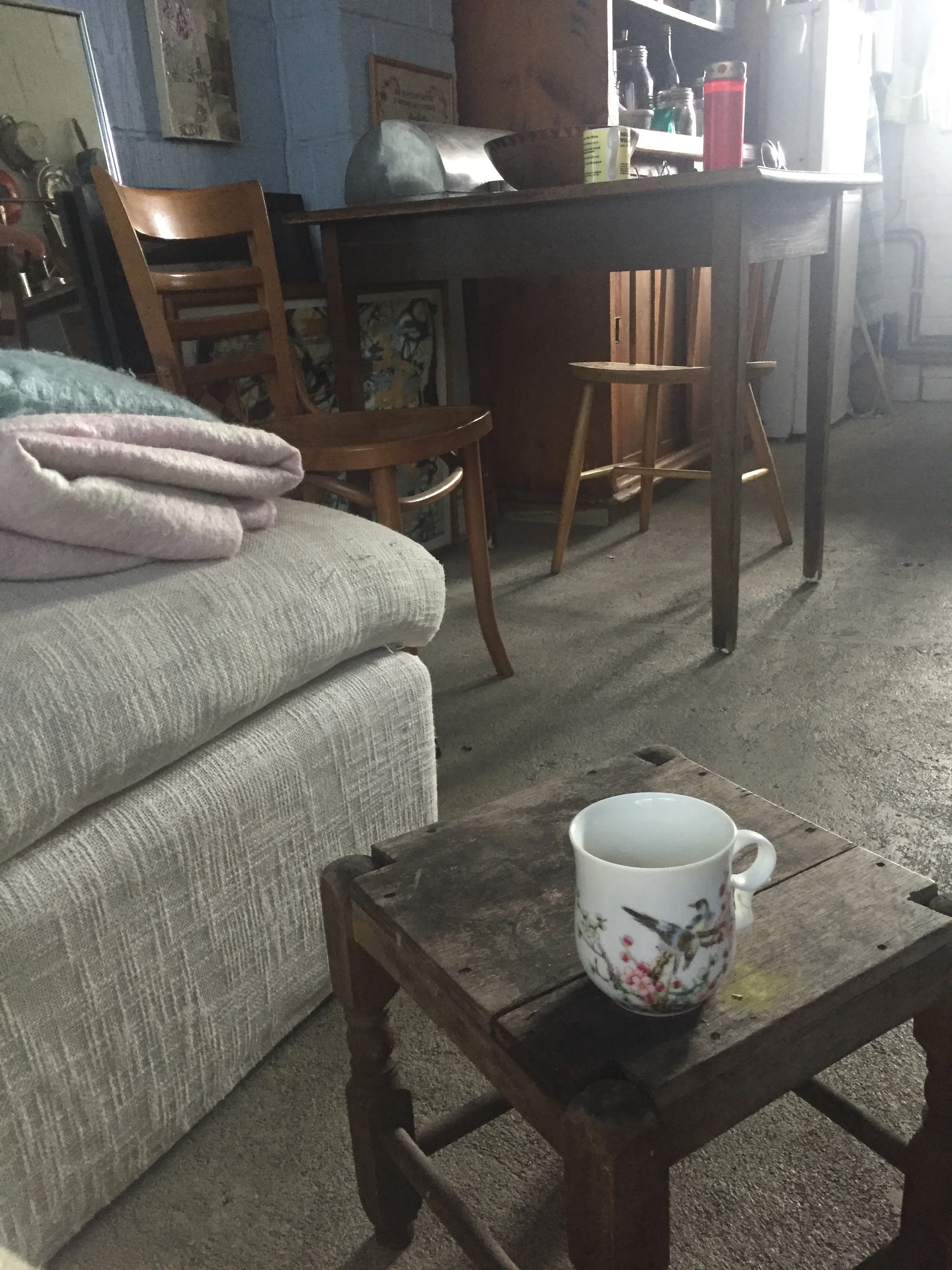 tea with Cate Halpin , London 2017