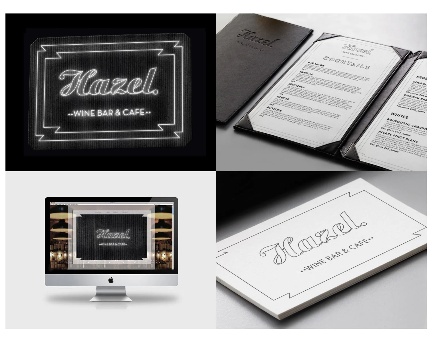 Branding and Marketing for Hazel Wine Bar & Cafe in New York City