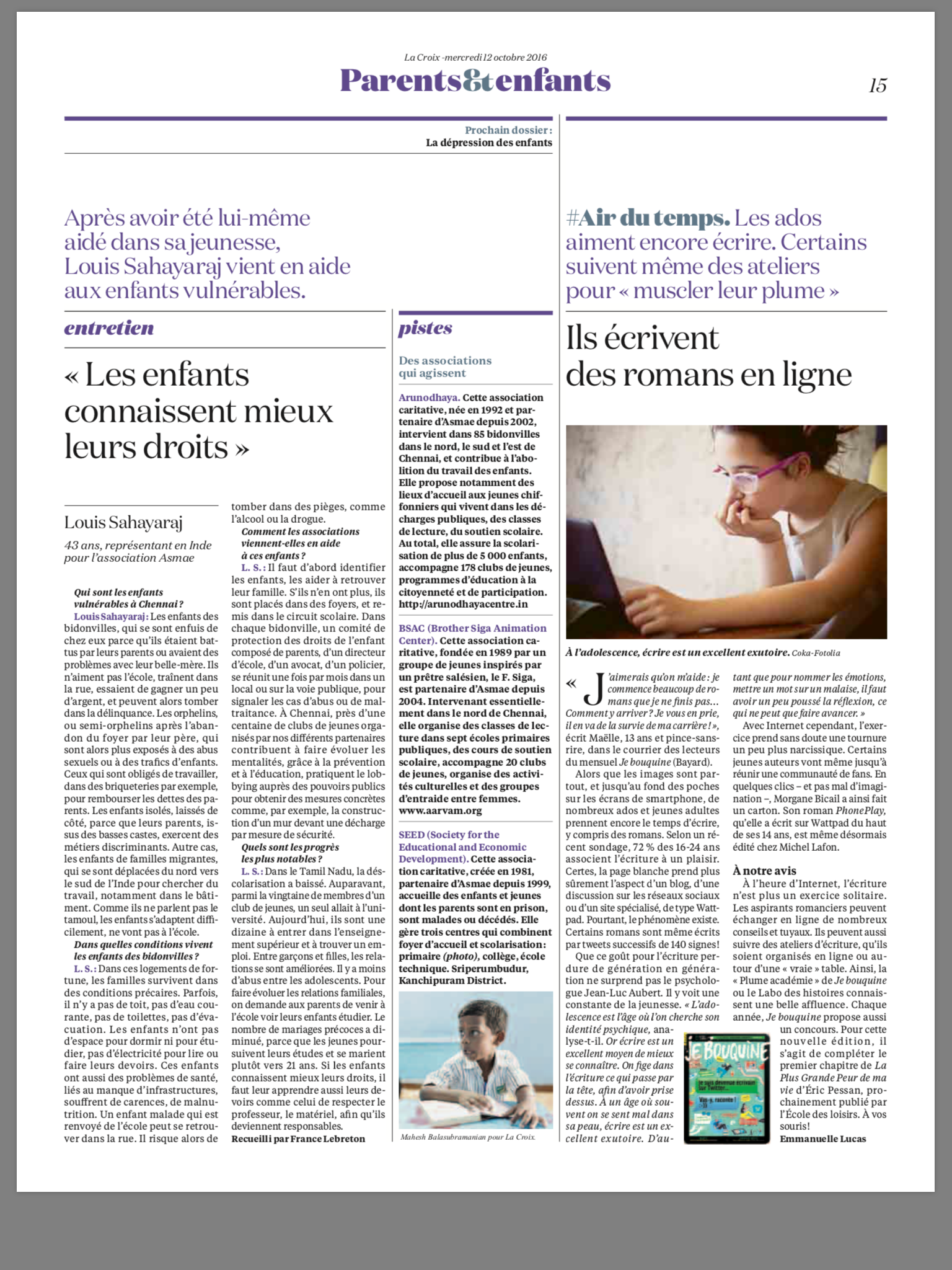 Tear Sheets Mahesh Balasubramanian