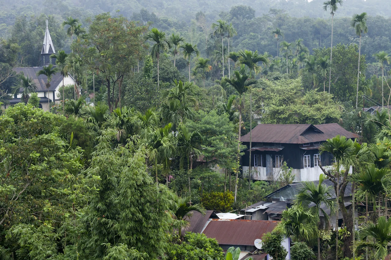 Mawlynnong, Meghalaya, India
