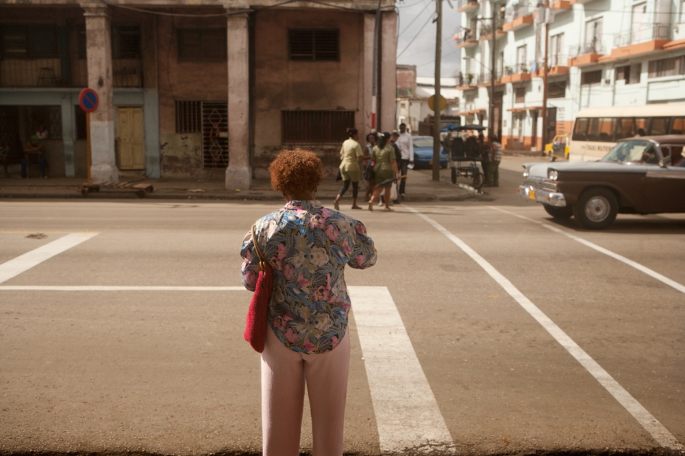 Woman Waiting, Roadside