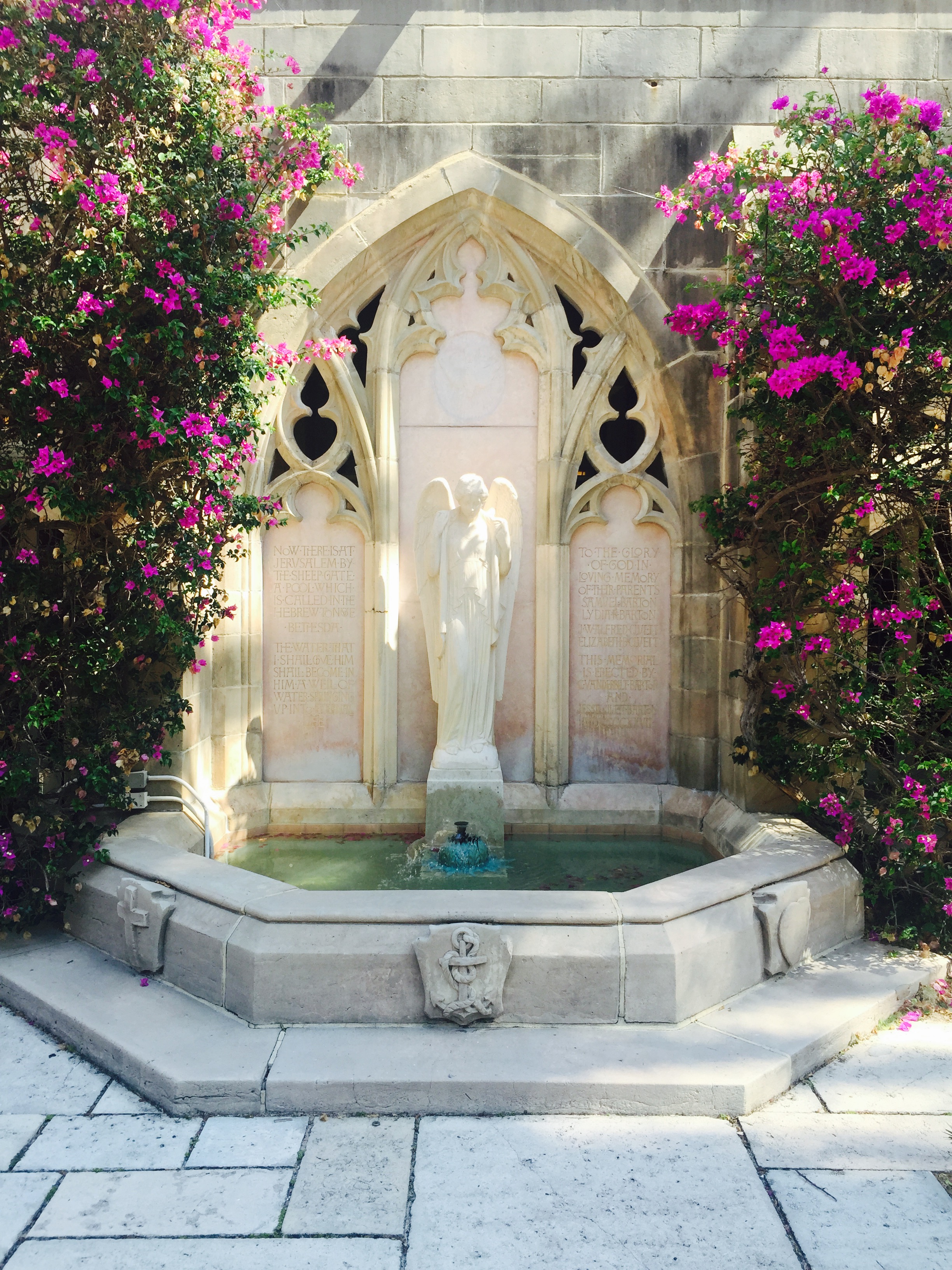 Bethesda by the Sea church garden