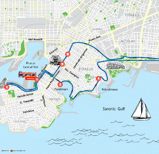 City Sightseeing Athens offers more than one tour route.