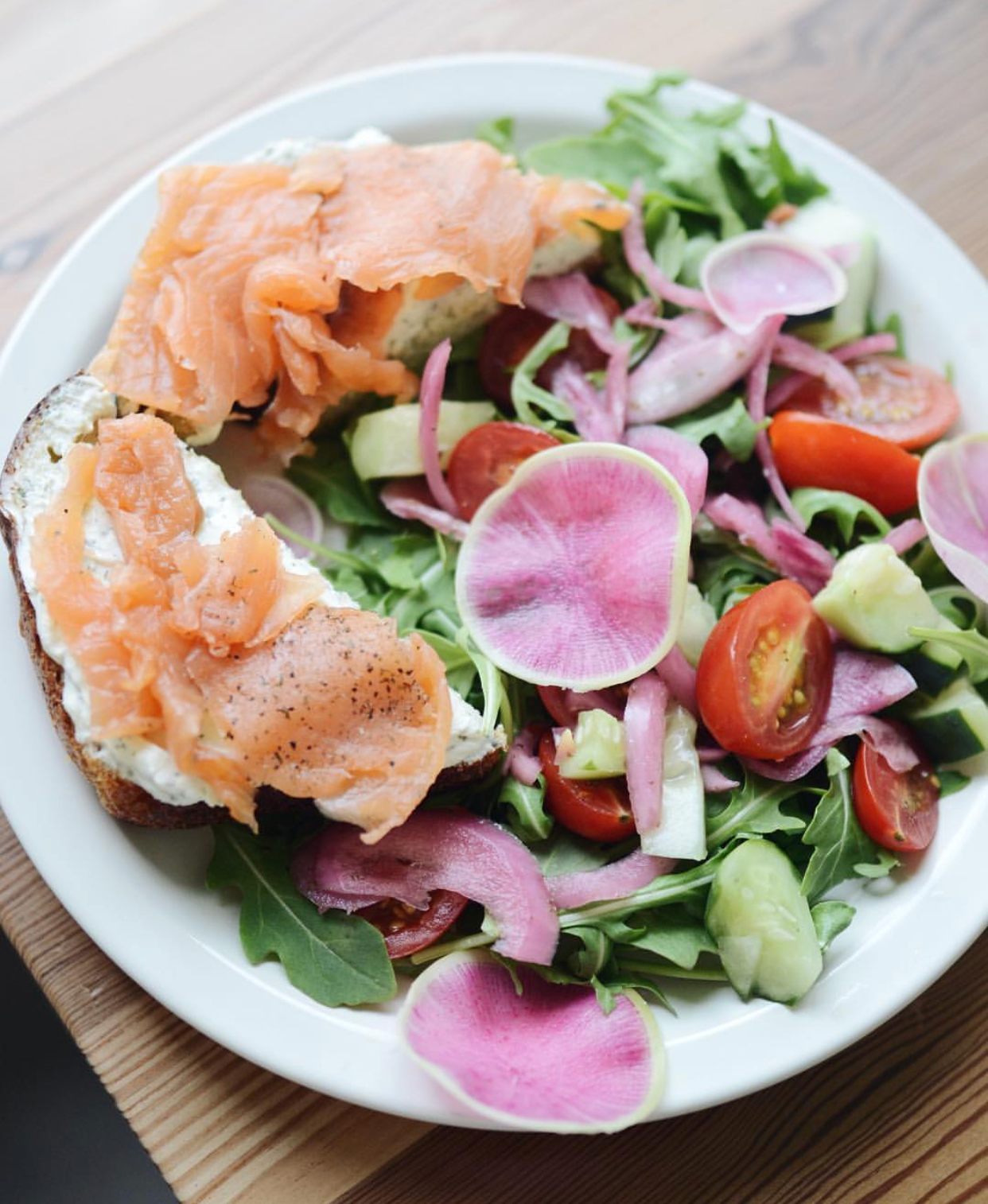 Lox Plate from the Daily Beet