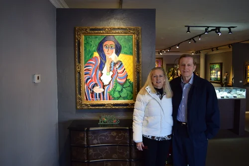 Astrid Solo Travel Advisor on artwalk in Scottsdale.jpg