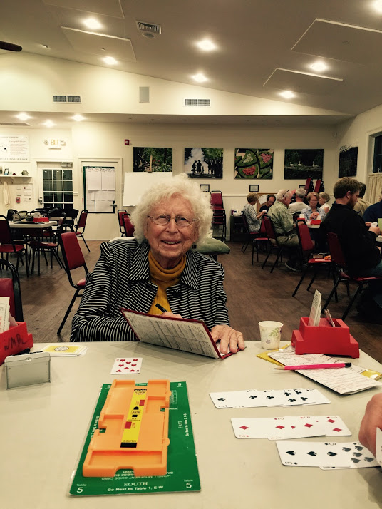 Playing bridge with Lady Spitfire