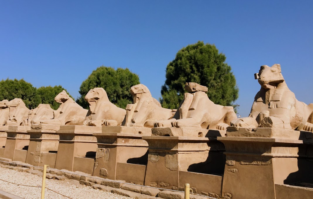 Avenue of Sphinxes, Karnak Temple Complex, Egypt