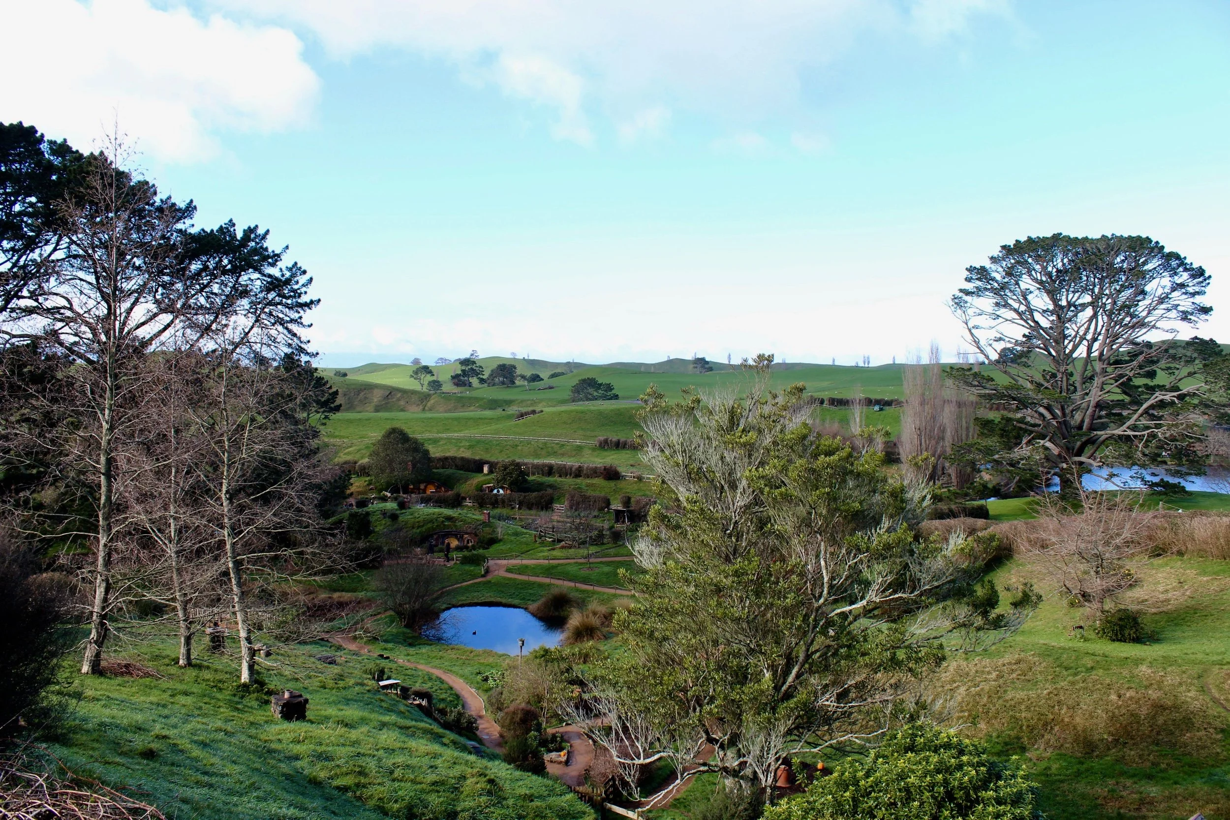 Hobbiton’s rolling green hills