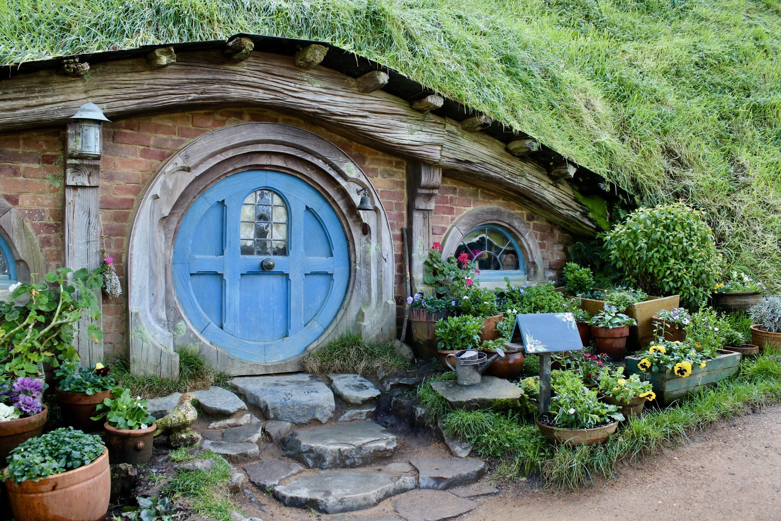 A “Hobbit hole”