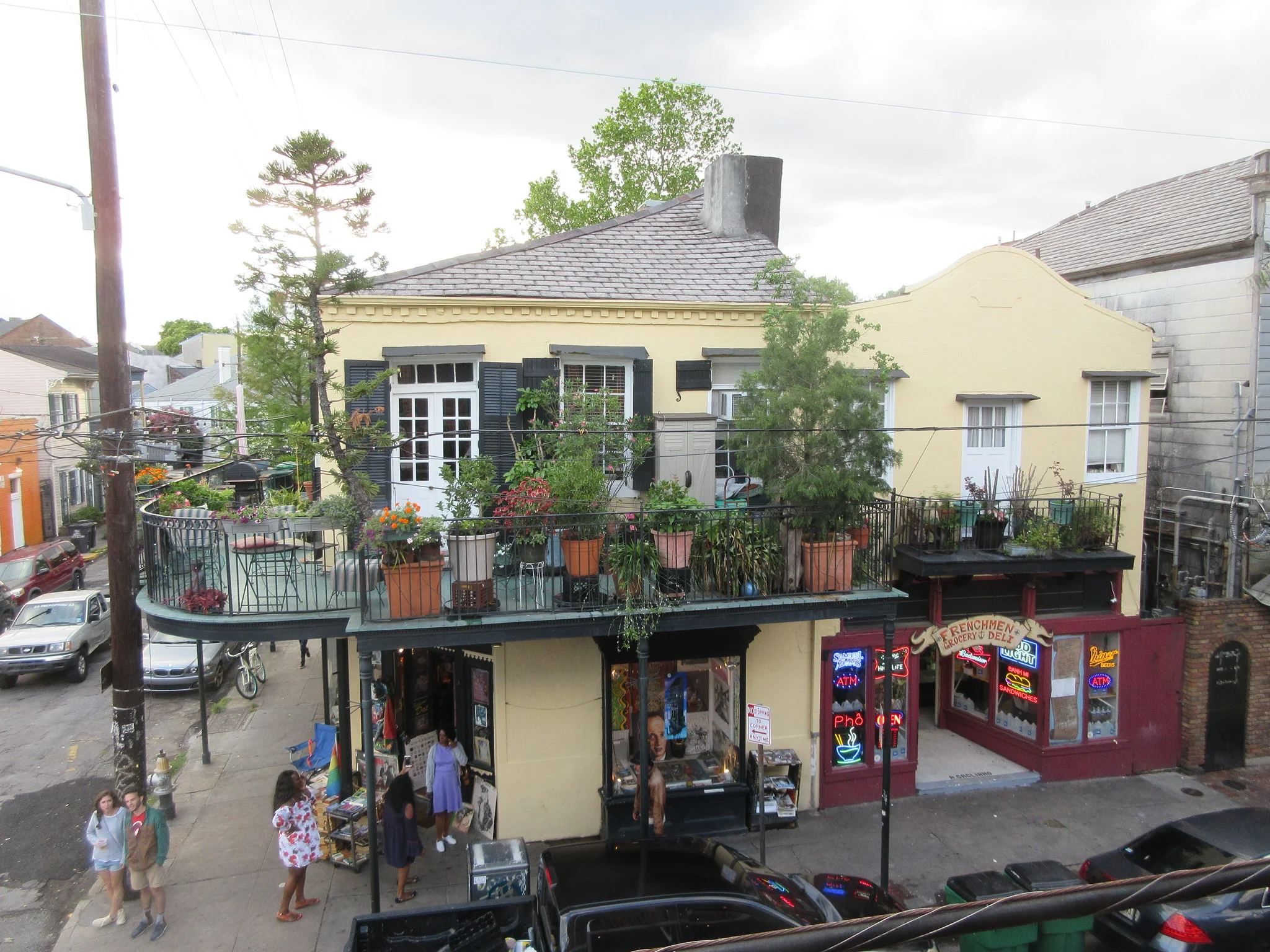 The view from Dat Dog balcony. Photo by Infrogmation of New Orleans via flickr.