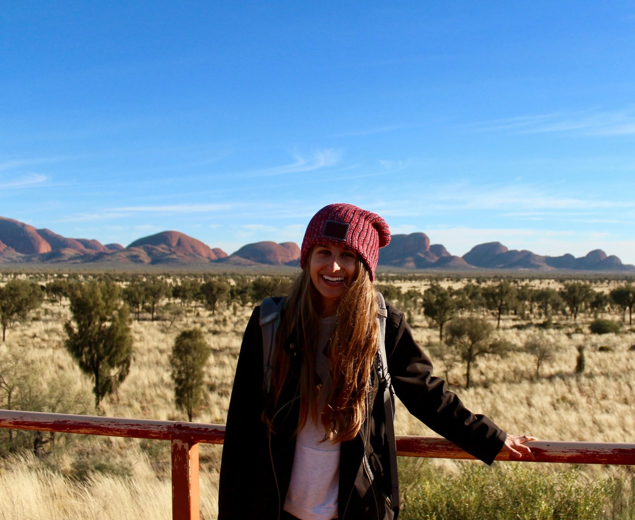 Madeline in front of Kata Tjuta, Australian Outback.jpeg