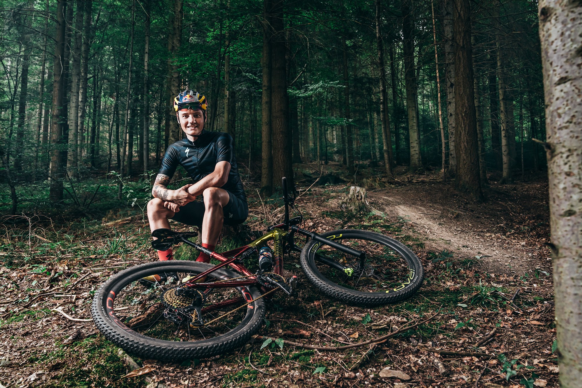 Simon Andreassen, Mountain bike rider