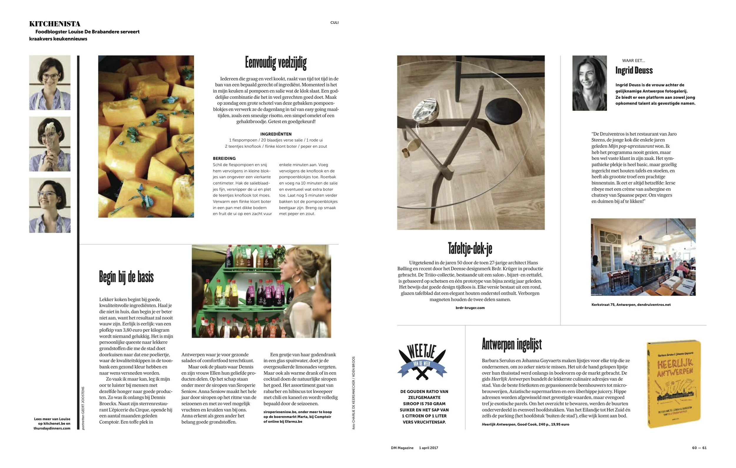 Dit schreef De Morgen Magazine op 1 april 2017