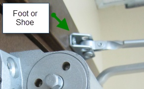Foot or shoe adjustment can provide a large increase in power. Photo from the ADA National Network