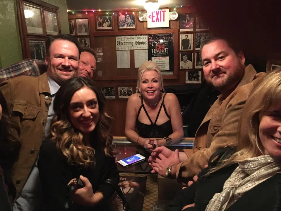 The group got to meet and talk with Terri Nunn after the show for Trent's birthday. All smiles!
