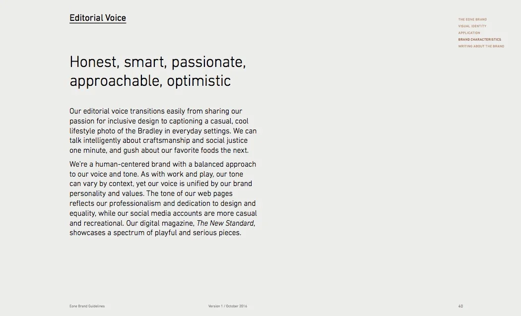 Editorial Voice: Honest, Smart, Passionate, Approachable, Optimistic