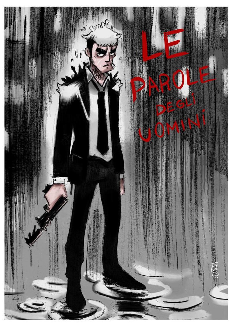 Concept Copertina de "Le Parole degli Uomini" (Graphic Novel, One-Shot)