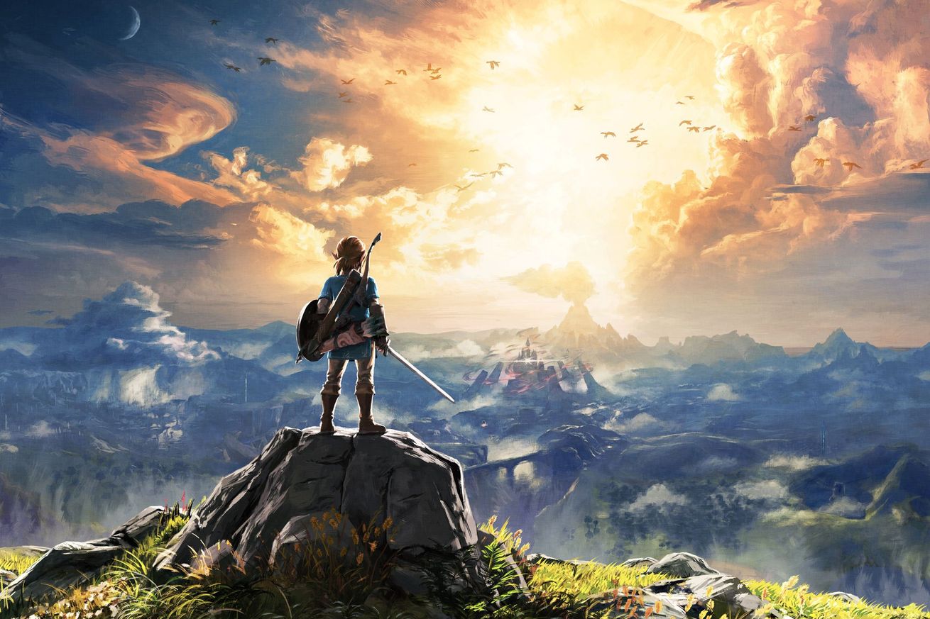 L'Immagine di presentazione del nuovo Zelda: Breath of the Wild