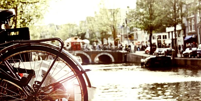 The lovely Amsterdam Unesco heritage canals.