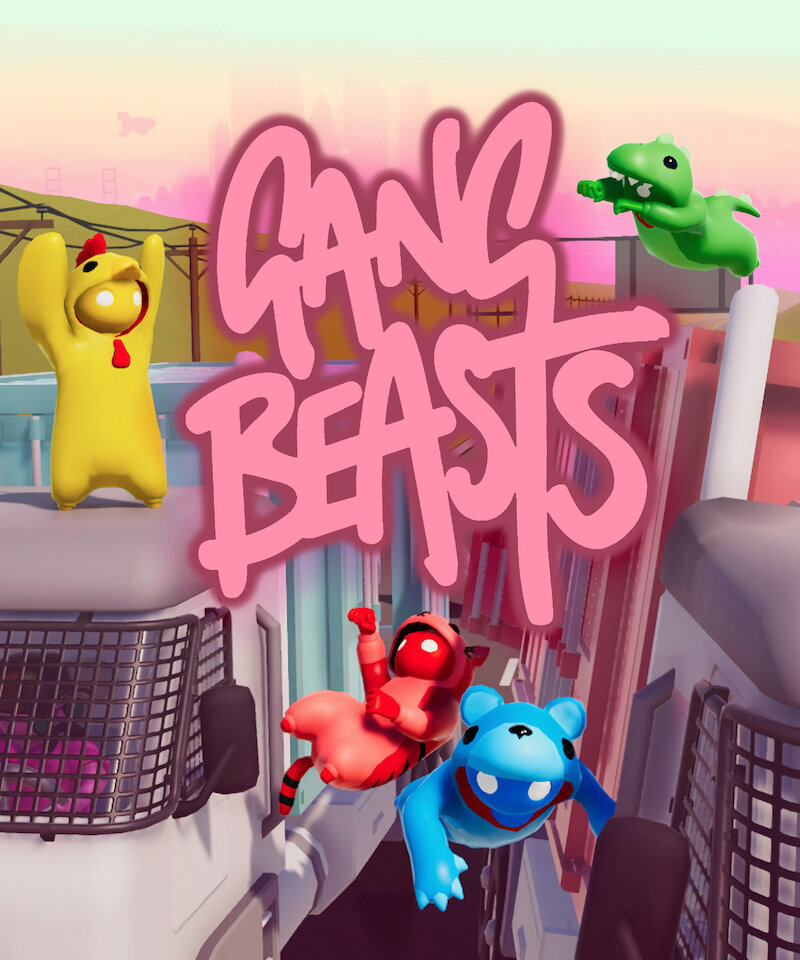 Boneloaf take Double Fine to a fancy restaurant so they won't a big scene — Gang Beasts